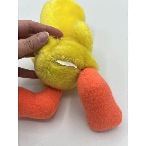 Vintage Tweety Bird Plush Stuffed Animal Looney Tunes Yellow Orange Feet 12” - Picture 6 of 6